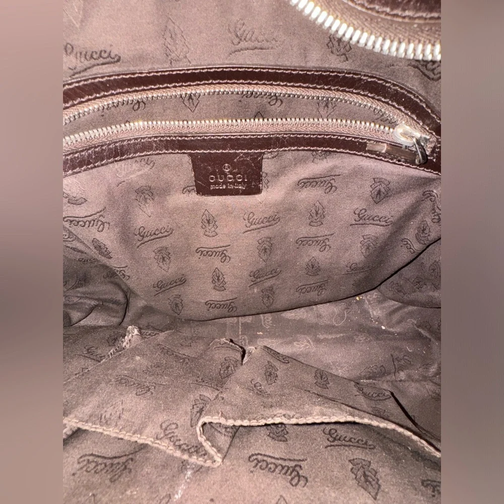Gucci GG Canvas Medium Twins Hobo - Authentic - Picture 10 of 15